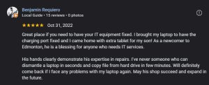 Reviews by clients