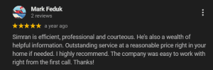 Reviews by clients