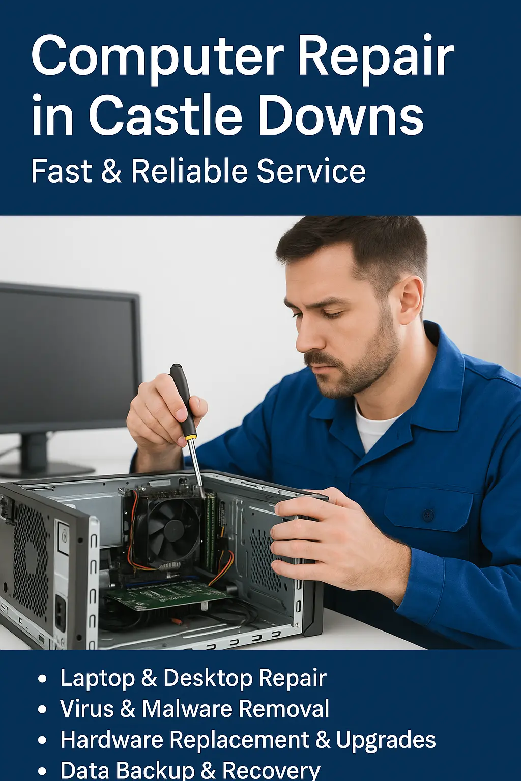 Computer Repair in Castle Downs